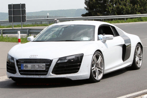 Audi R8 bản nâng cấp trên đường thử